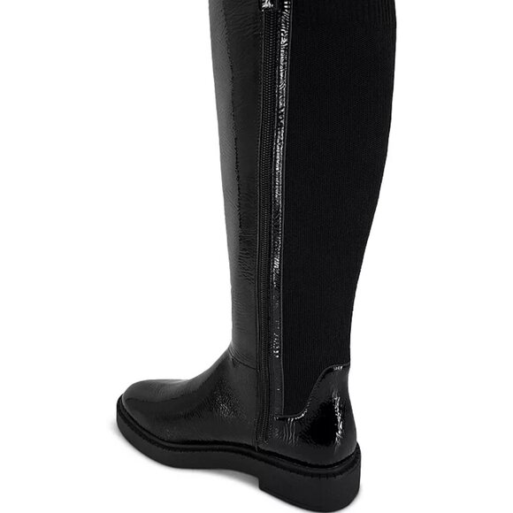 Andre Assous Women's Viva Round Toe Patent Boots. 7.5 - Picture 3 of 13